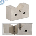 Set of 2 Cast Iron V-Blocks for Precision Machining
