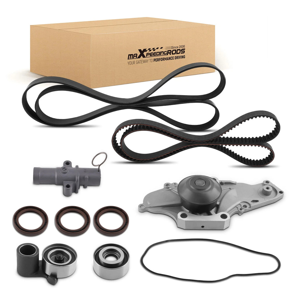 Timing Belt Kit with Water Pump for Acura MDX Accord Pilot Odyssey (2002–2010)