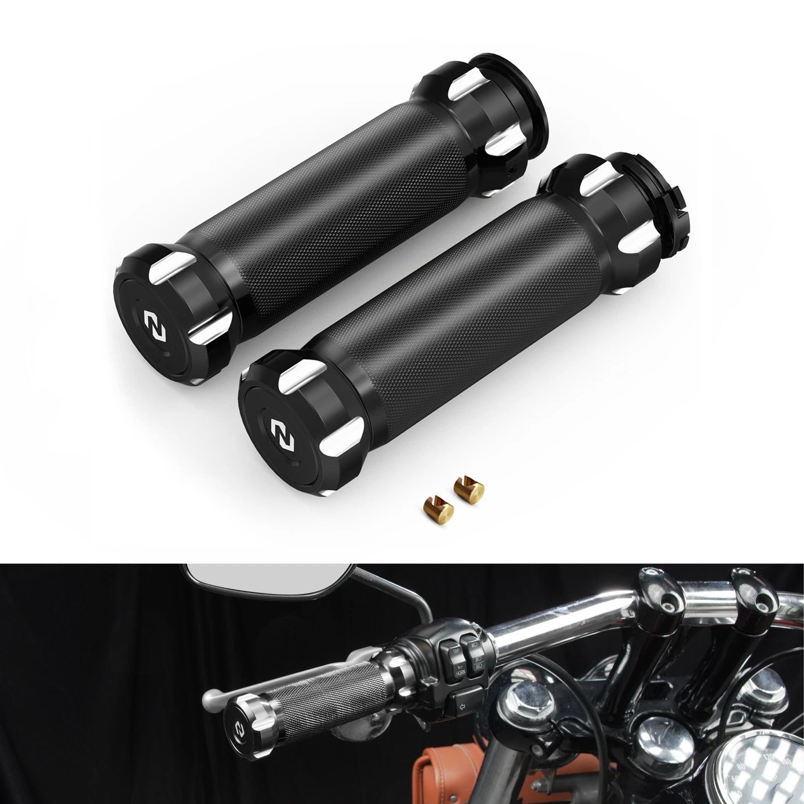Handle Bar Grips for Harley Road Glide EFI FLTRI FLTR (1998–2006)