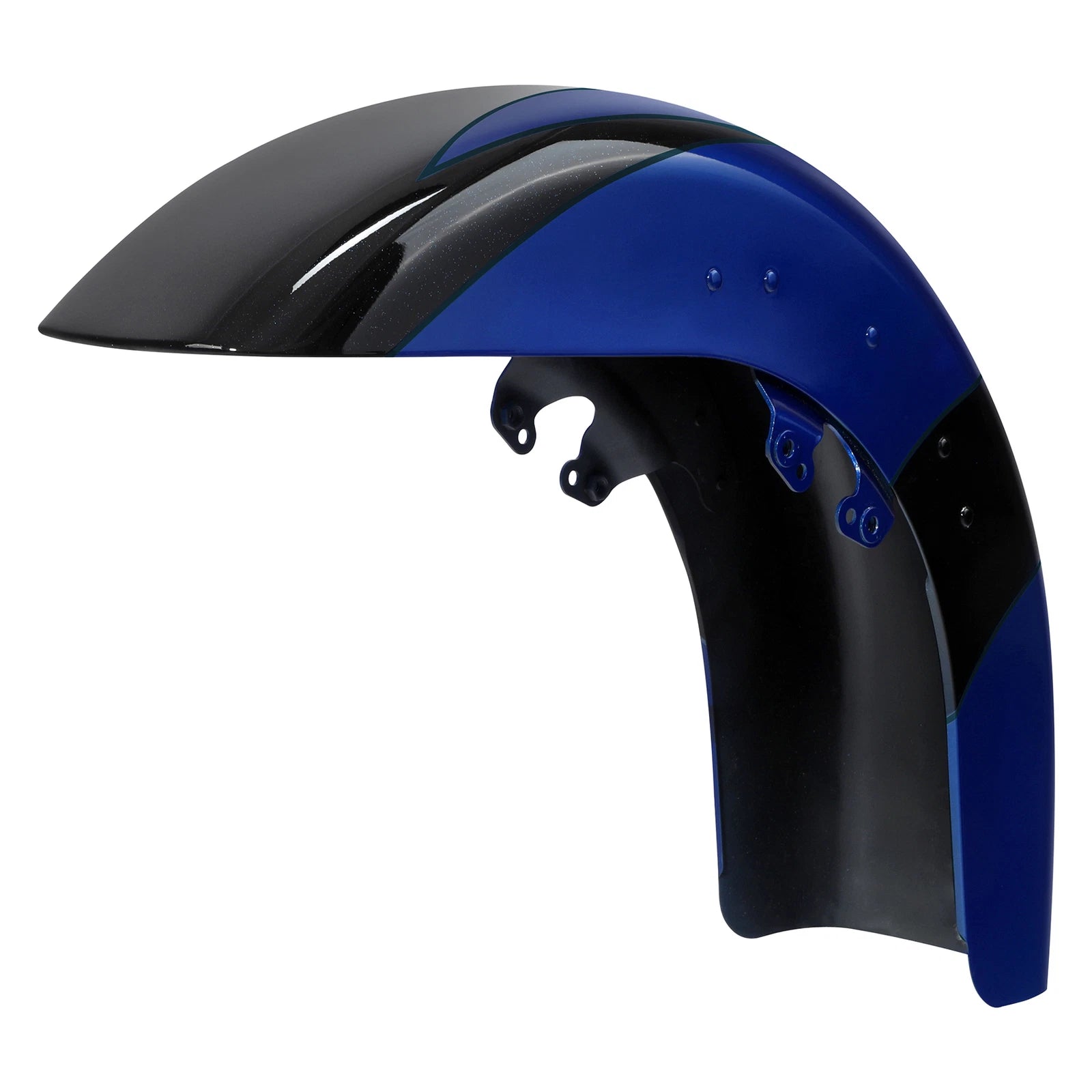 Front Fender for Harley Street Road Glide (2014–2024) Candy Cobalt/Indigo Ink