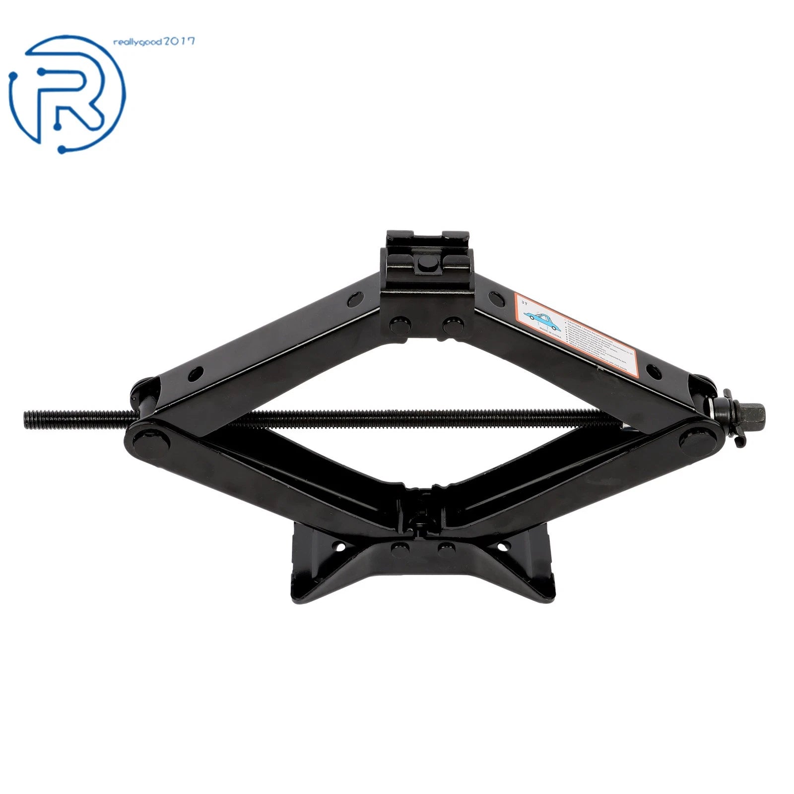 3 Ton Portable Scissor Jack Kit for Car SUV (Fits Most Models)