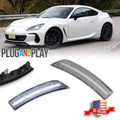 Clear Lens LED Side Marker Lights for Toyota GR86 Subaru BRZ (2022–2023)