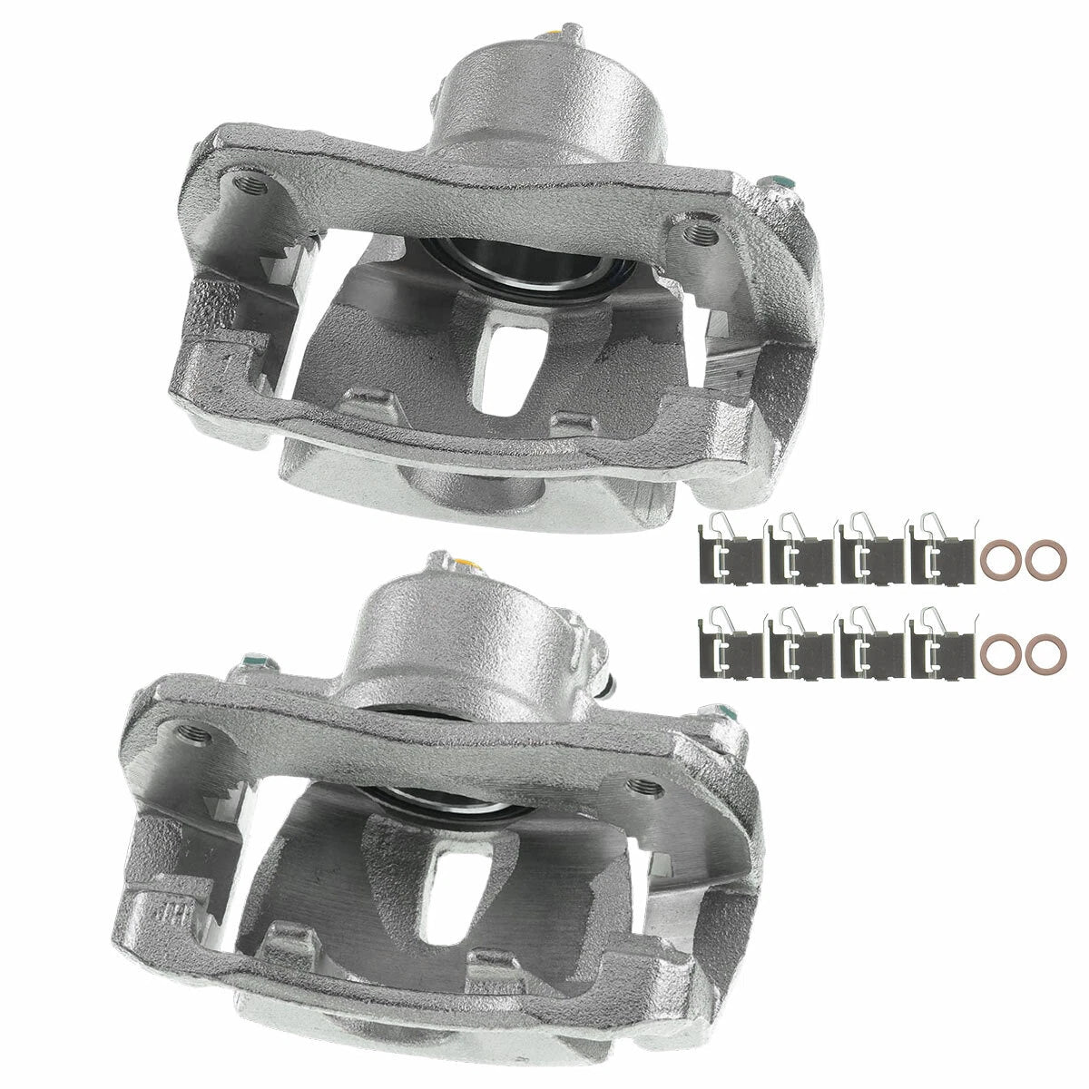 Pair Front Brake Calipers for Toyota RAV4 (2006–2018) Matrix Scion tC iM