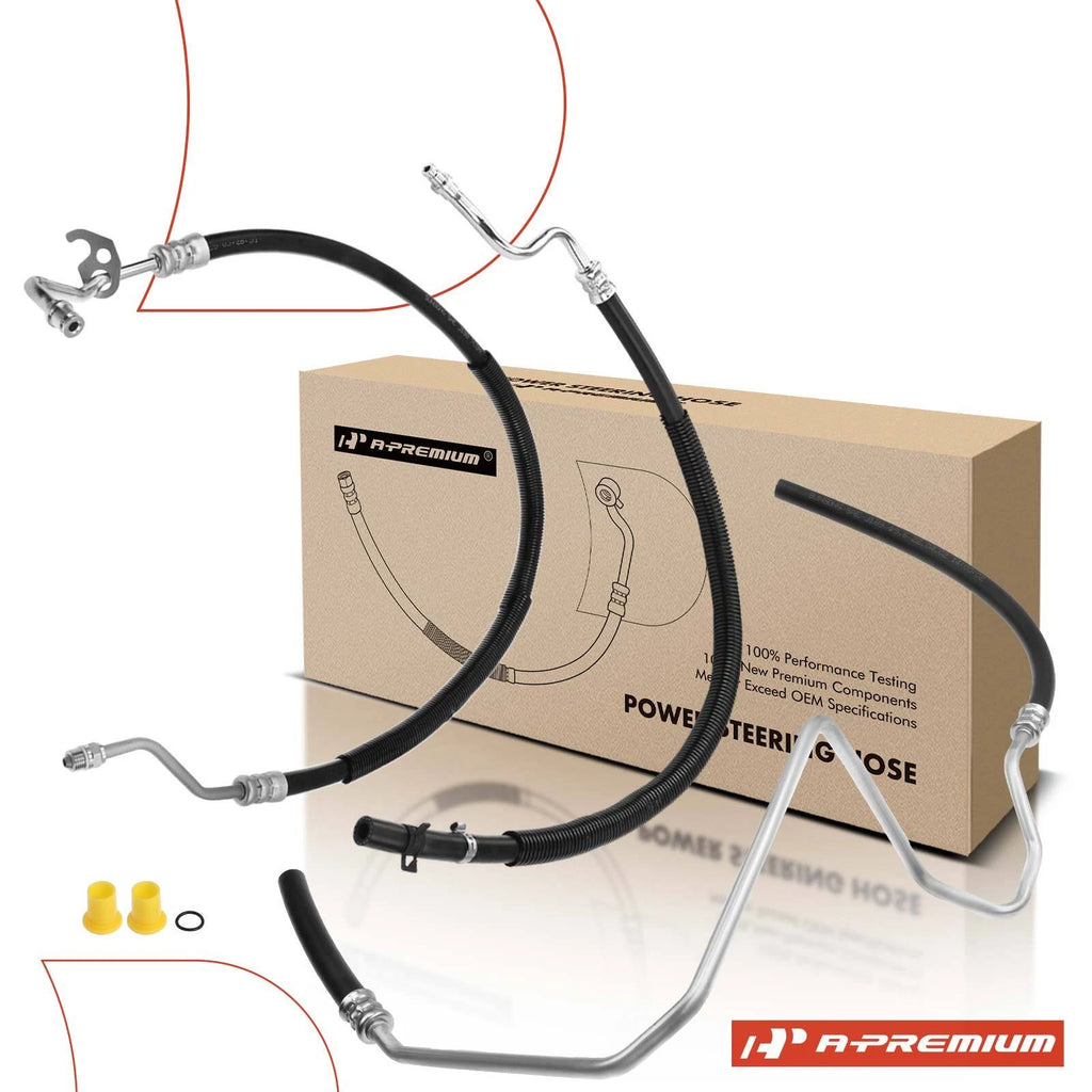 3X Power Steering Pressure & Return Line Hose for Ford F-150 (2005–2009)