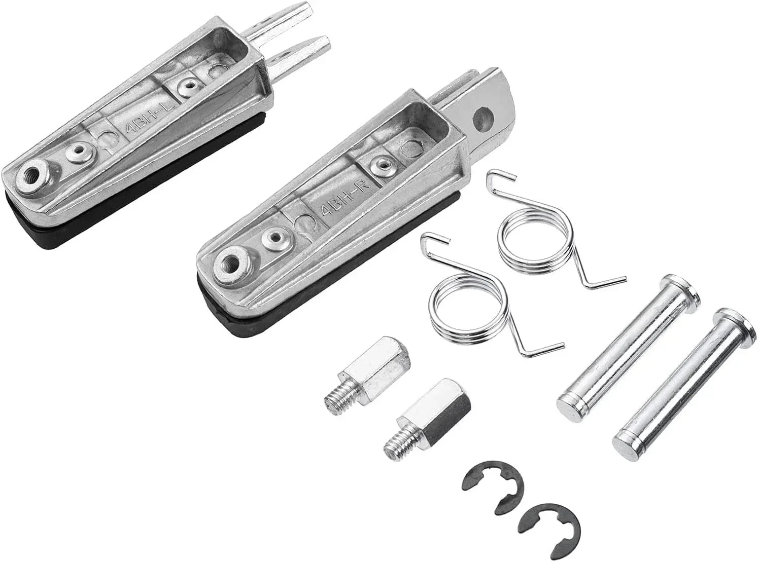 Front Footrests Pegs for Suzuki V-Strom DL 650, GSX 1250, 1300, GSR 600 (2004-2023)