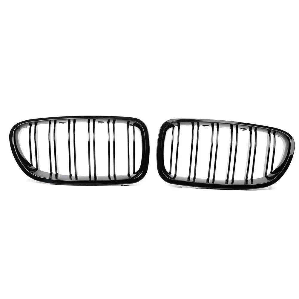 Gloss Black Front Kidney Grille for BMW 5-Series F10 F11 (2010-2016)