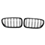 Gloss Black Front Kidney Grille for BMW 5-Series F10 F11 (2010-2016)