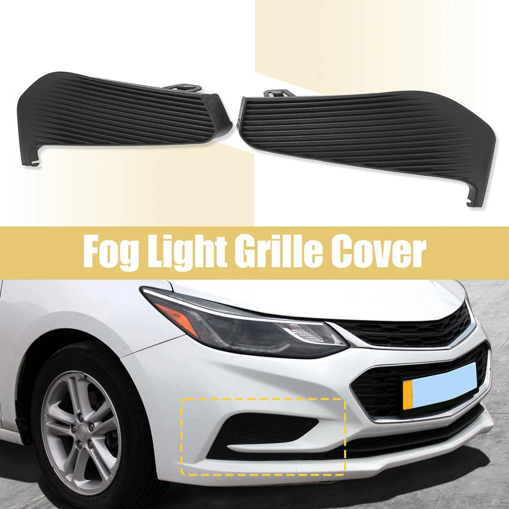 Pair Fog Light Covers for Chevrolet Malibu (2016–2018) 23478393 23478394