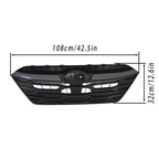 Front Upper Grill for Subaru Outback (2020–2023) Black with Camera Hole