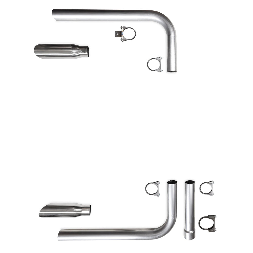 Exhaust System for 82-92 Camaro Firebird (1982–1992) Slash Cut Tips