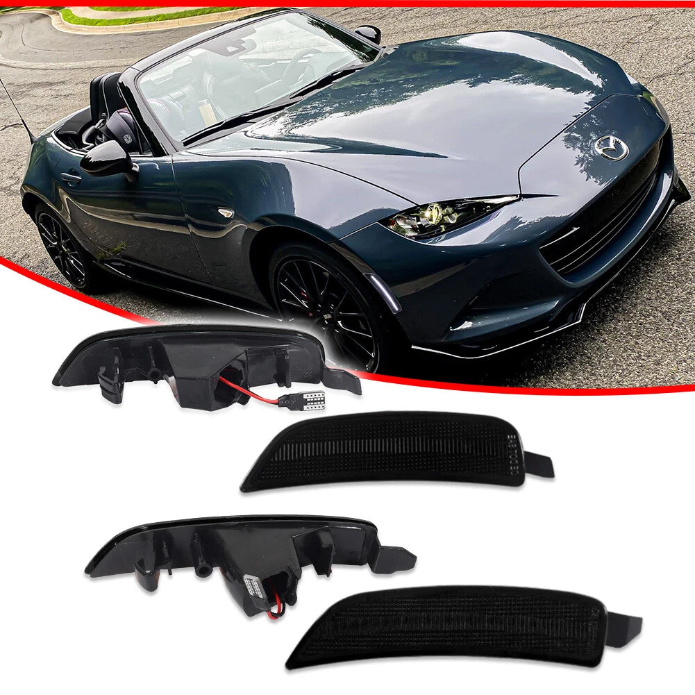 Set of 4 LED Side Marker Lights for Mazda Miata MX-5 (2016–2023)