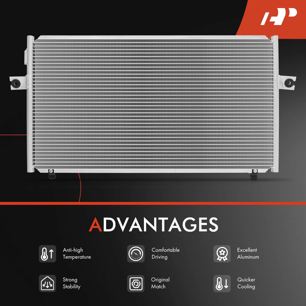 A/C Condenser with Bracket for Nissan Maxima (1997–1998)