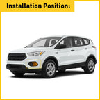 Fog Light Lamp Cover Bezel for Ford Escape Kuga (2017–2019) Left Driver Side