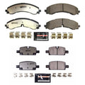 PowerStop Z36 Carbon-Fiber Disc Brake Pads Kit for Hummer EV Pickup (2022–2023)