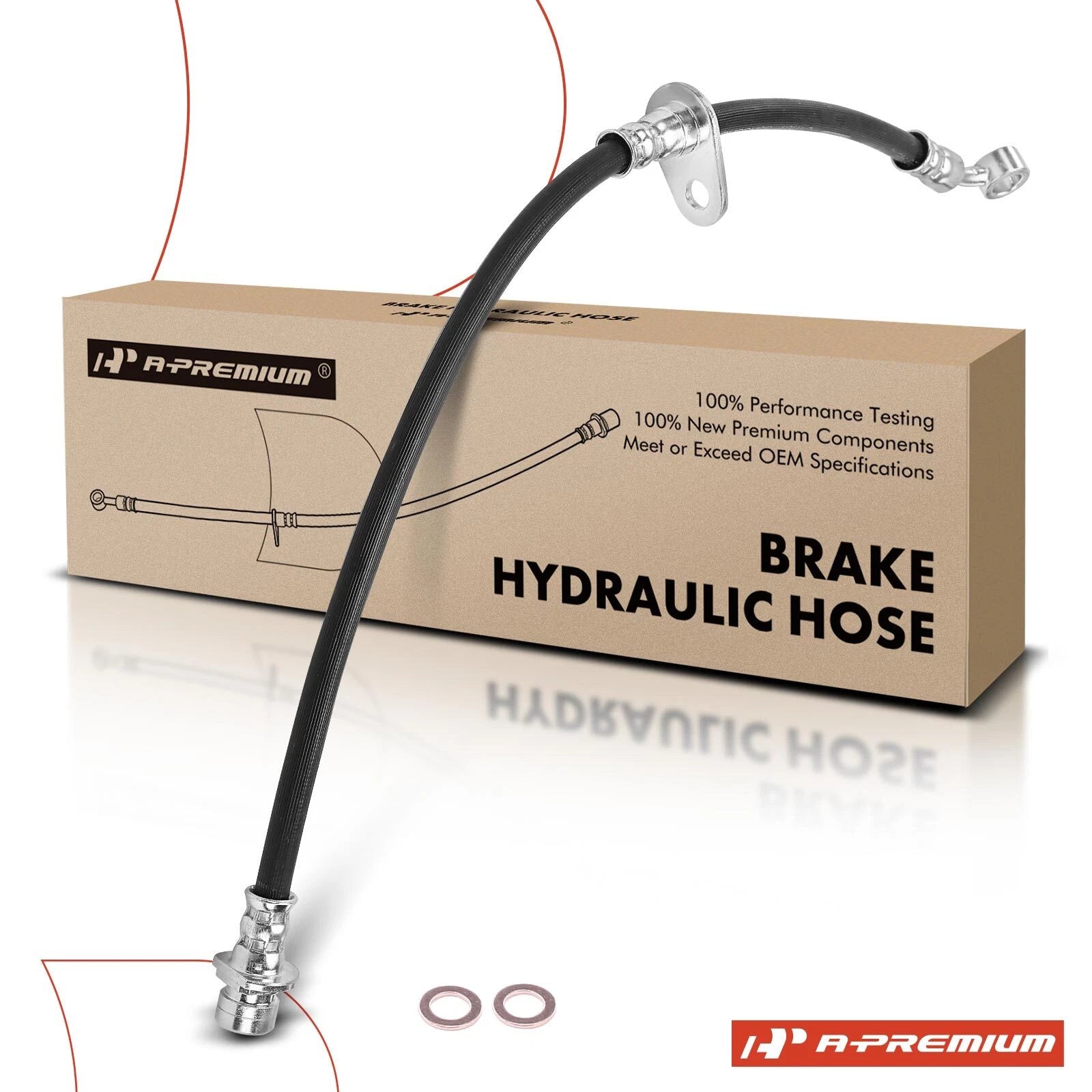Front Left Brake Hydraulic Hose for Honda Odyssey (2011–2017)