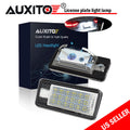 2X Canbus White LED License Plate Lights for Audi A3 A4 A5 S5 Q5 (2009–2012)