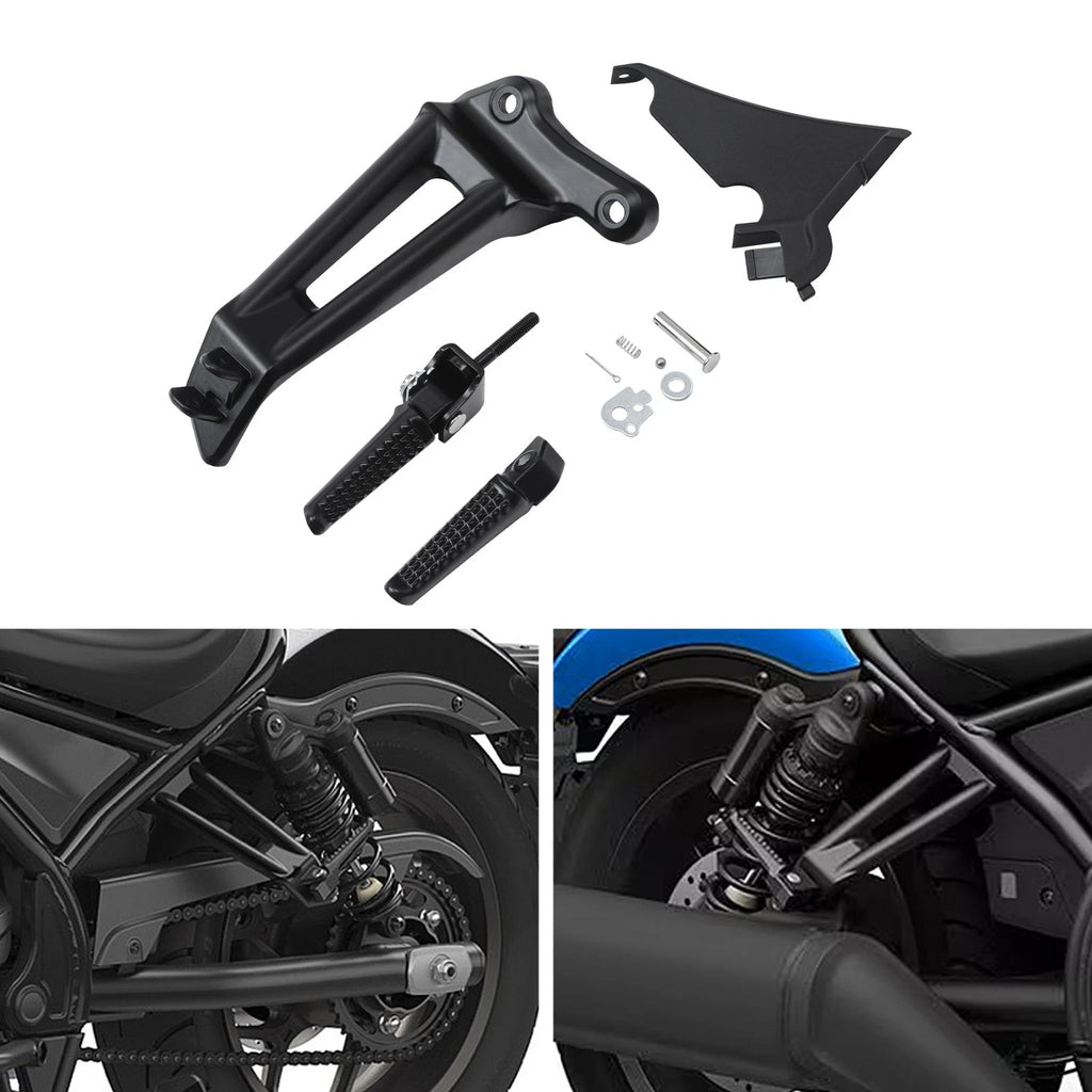 Passenger Footpegs Footrest Bracket for Honda Rebel 1100 CMX1100 (2021–2025)