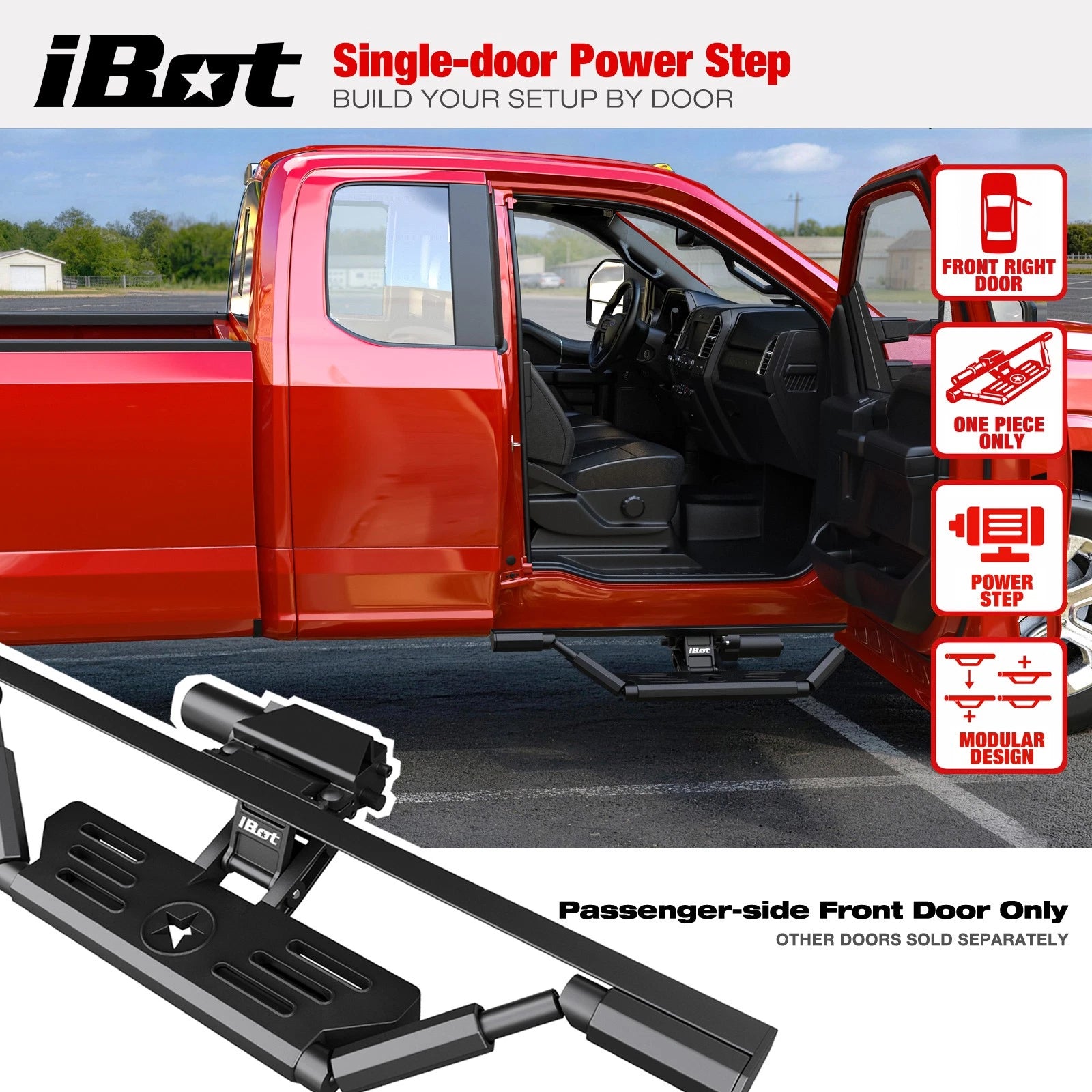 Power Drop Step for Ford F250 F350 Super Duty (1999-2016)