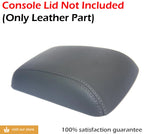Center Console Armrest Cover for Hyundai Santa Fe (2007–2012) Gray Leather