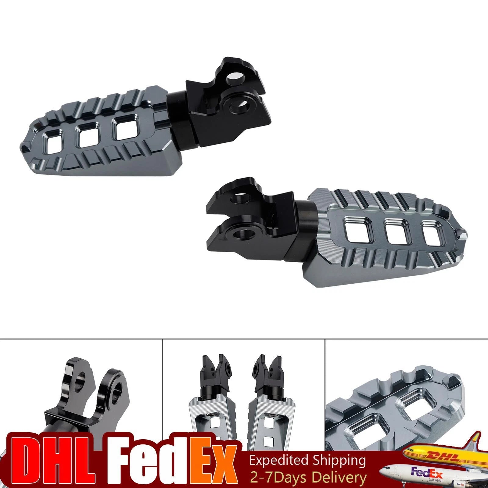 Front Footrests Foot Pegs for Honda Rebel 250 300 500 (2017–2024)