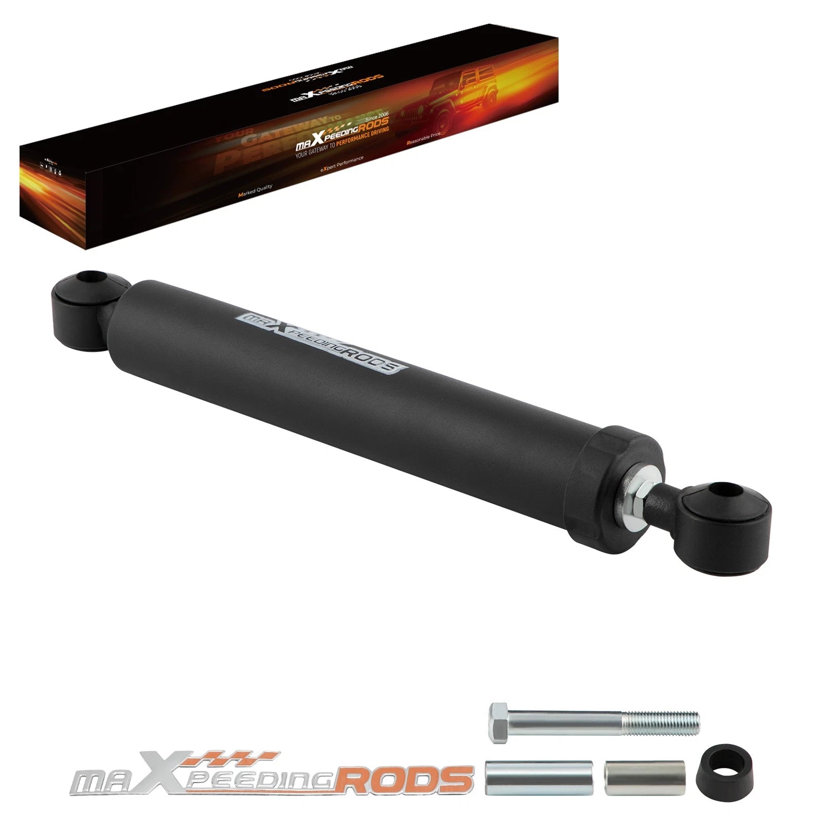 Steering Stabilizer Kit for Ford F-250 F-350 Super Duty 4WD (1999–2004)