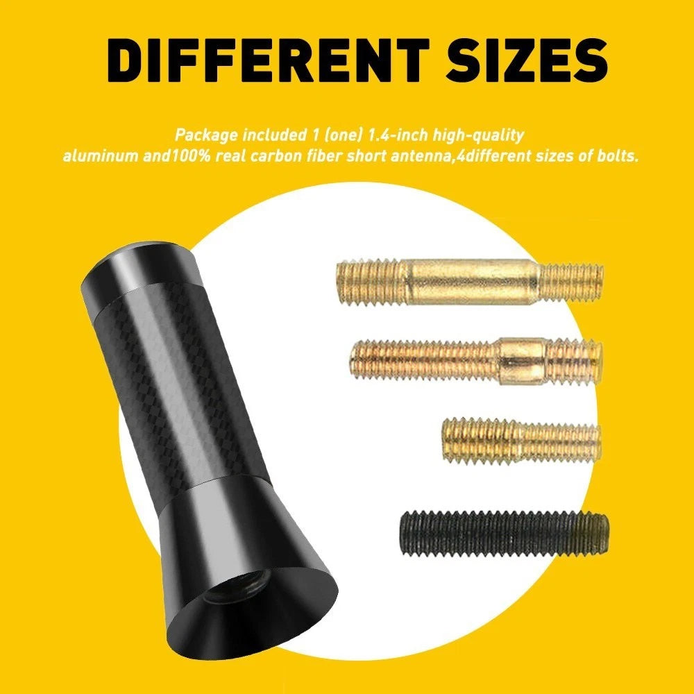 Short Stubby Carbon Style Roof Antenna for MINI Cooper (2014-2021)