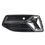 Left Front Fog Light Grille Cover Chrome Trim for Audi A6 S6 (2019–2023)