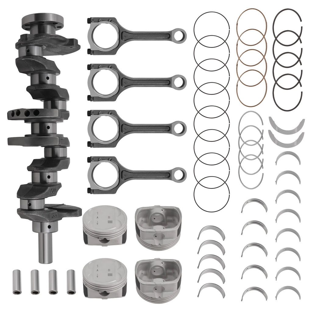 Engine Crankshaft Rods Pistons Kit for Hyundai Kia Optima (2011–2018)