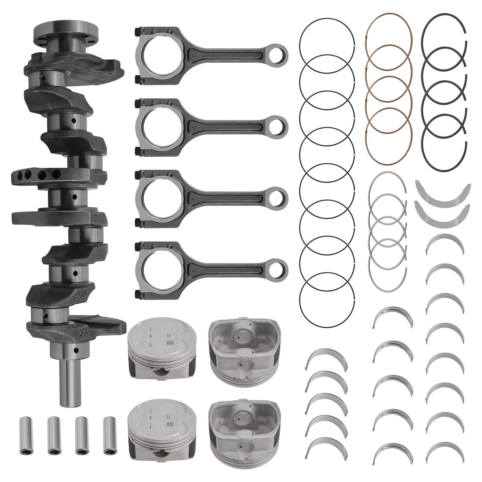 Engine Crankshaft Rods Pistons Kit for Hyundai Kia Optima (2011–2018)