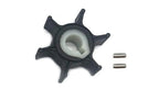 Water Pump Impeller & Pin for Yamaha Outboard 2-Stroke 2HP (646-44352-01)