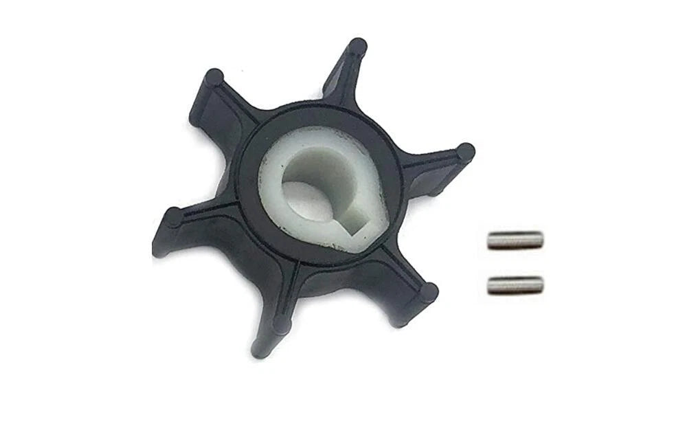 Water Pump Impeller & Pin for Yamaha Outboard 2-Stroke 2HP (646-44352-01)