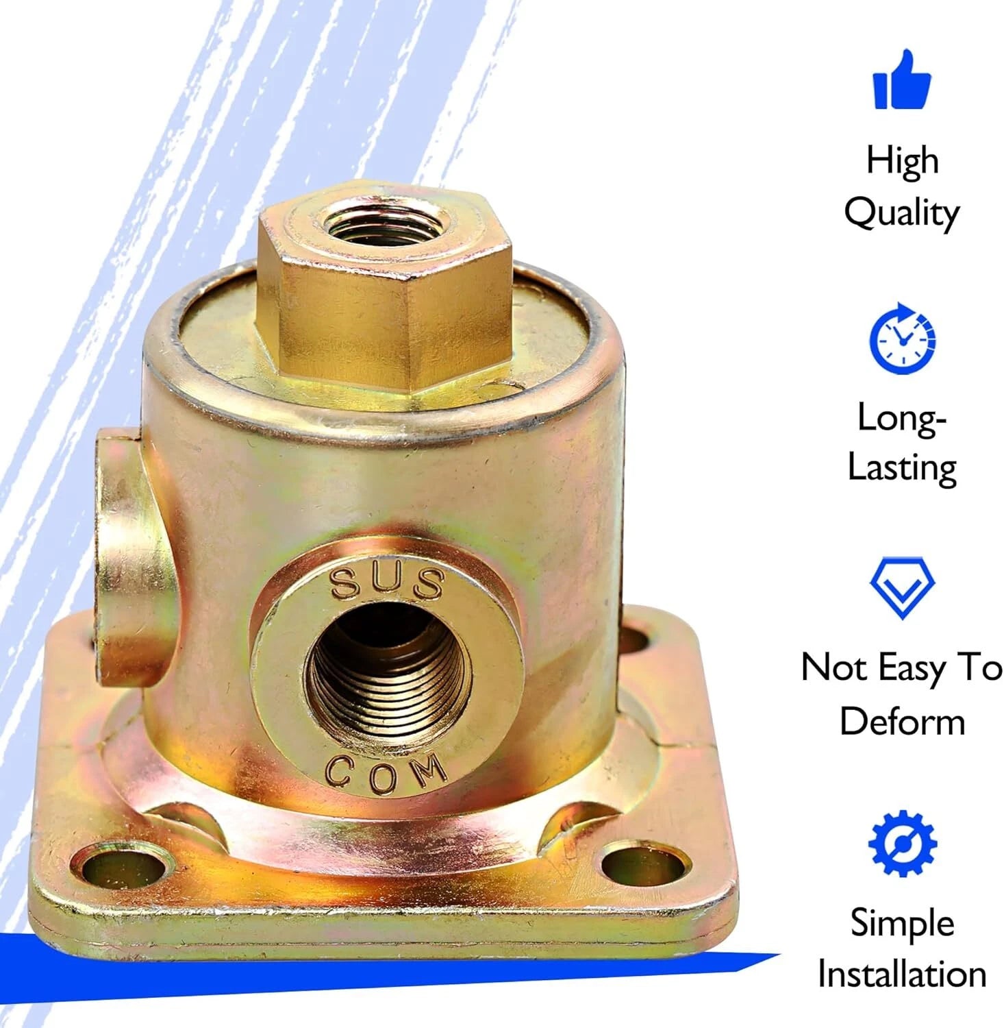 3-Way Pilot Valve Port for Trailer & Trucks (Replaces Haldex)