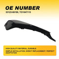 Front Bumper Grille Molding Lower Trim Right for Toyota Camry (2021–2023)