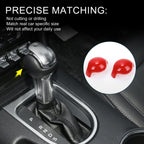 Set of 1 Gear Shift Knob Decorator Cover for Ford Mustang (2015–2023) Red