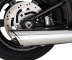 Twin Slash Slip-On Muffler for Harley-Davidson Softail (16750) Chrome