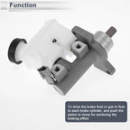 Brake Master Cylinder with Reservoir No. 96418831 for Chevrolet Nubira (2005–2011)