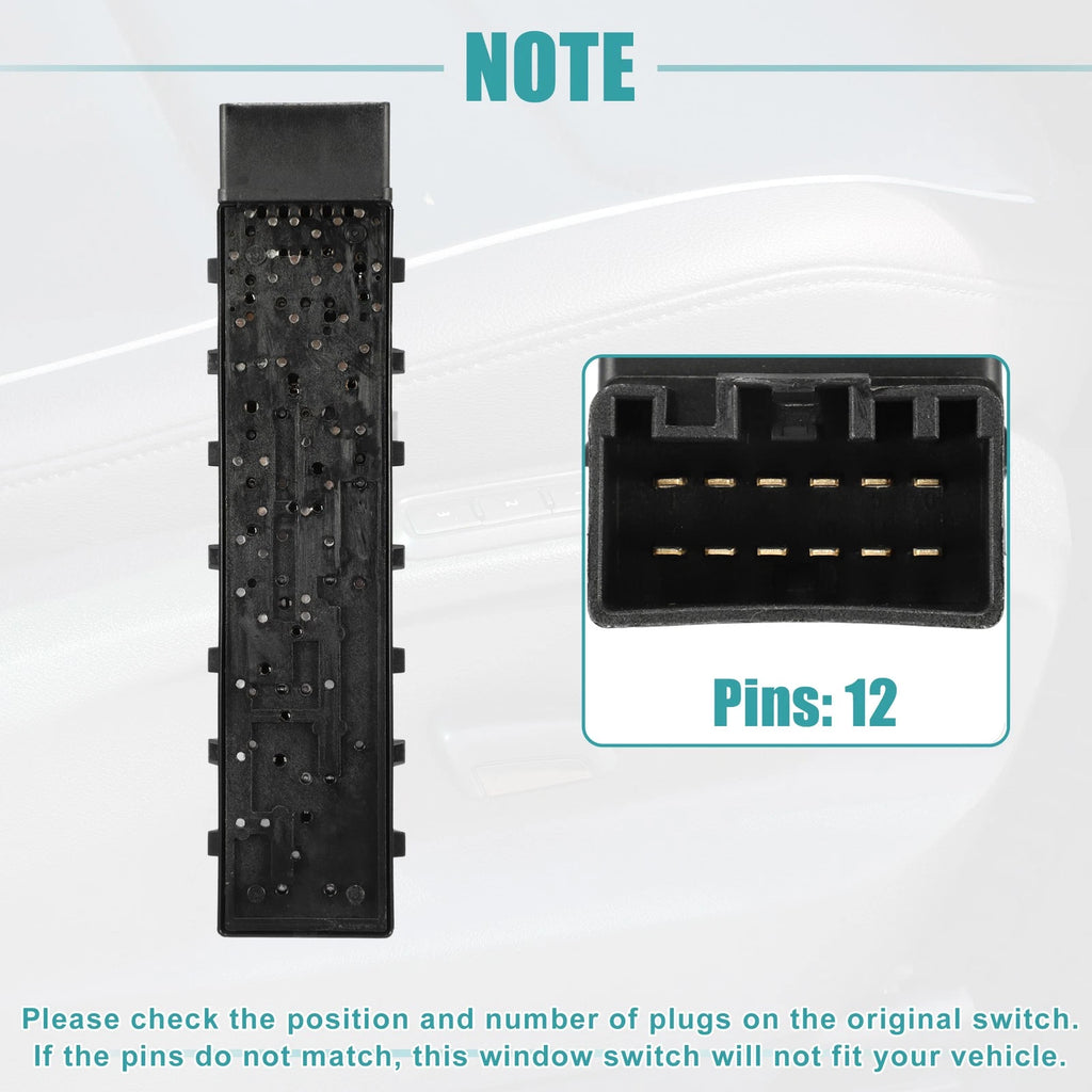 Power Seat Switch for Ford C-Max (2013–2019)