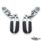 2.5" Short Slipstream Foot Peg Rubber Kit for Harley Sportster Dyna