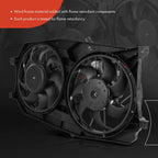 Dual Cooling Fan Assembly for Ford Freestyle Mercury (2005-2007)