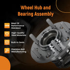2X Rear Wheel Hub & Bearing for KIA Cadenza (2014-2016)