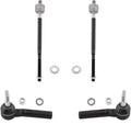 Front Inner Outer Tie Rod Ends for Dodge Caliber Jeep Compass (2007–2017)