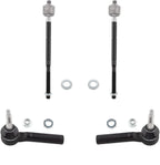 Front Inner Outer Tie Rod Ends for Dodge Caliber Jeep Compass (2007–2017)