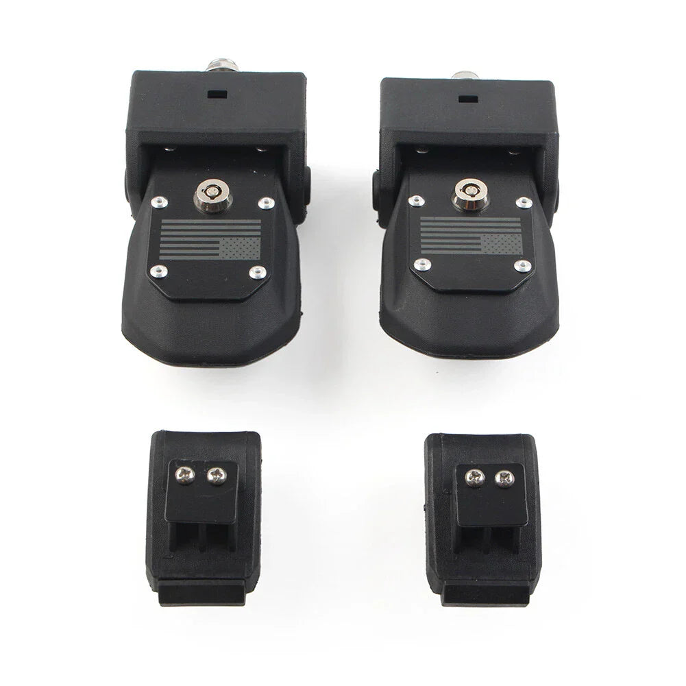 Hood Latch Lock Catch Pair for Jeep Wrangler JL (2018-2023)