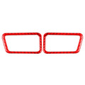 Carbon Red Inner Upper Air Vent Outlet Cover Trim for Subaru WRX STi (14-21)
