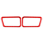 Carbon Red Inner Upper Air Vent Outlet Cover Trim for Subaru WRX STi (14-21)