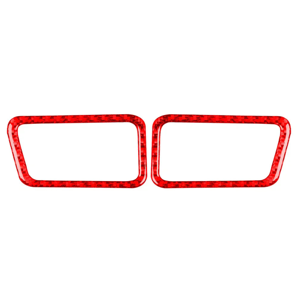 Carbon Red Inner Upper Air Vent Outlet Cover Trim for Subaru WRX STi (14-21)
