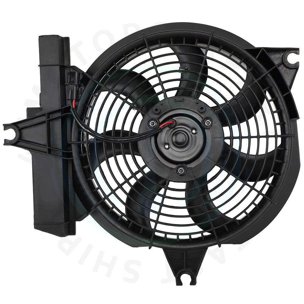 A/C Condenser Cooling Fan Assembly for Hyundai Santa Fe (2001–2006)