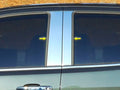 4pc. Luxury FX Stainless Steel Pillar Posts for 2015-2022 GMC Canyon 4D Crew Cab