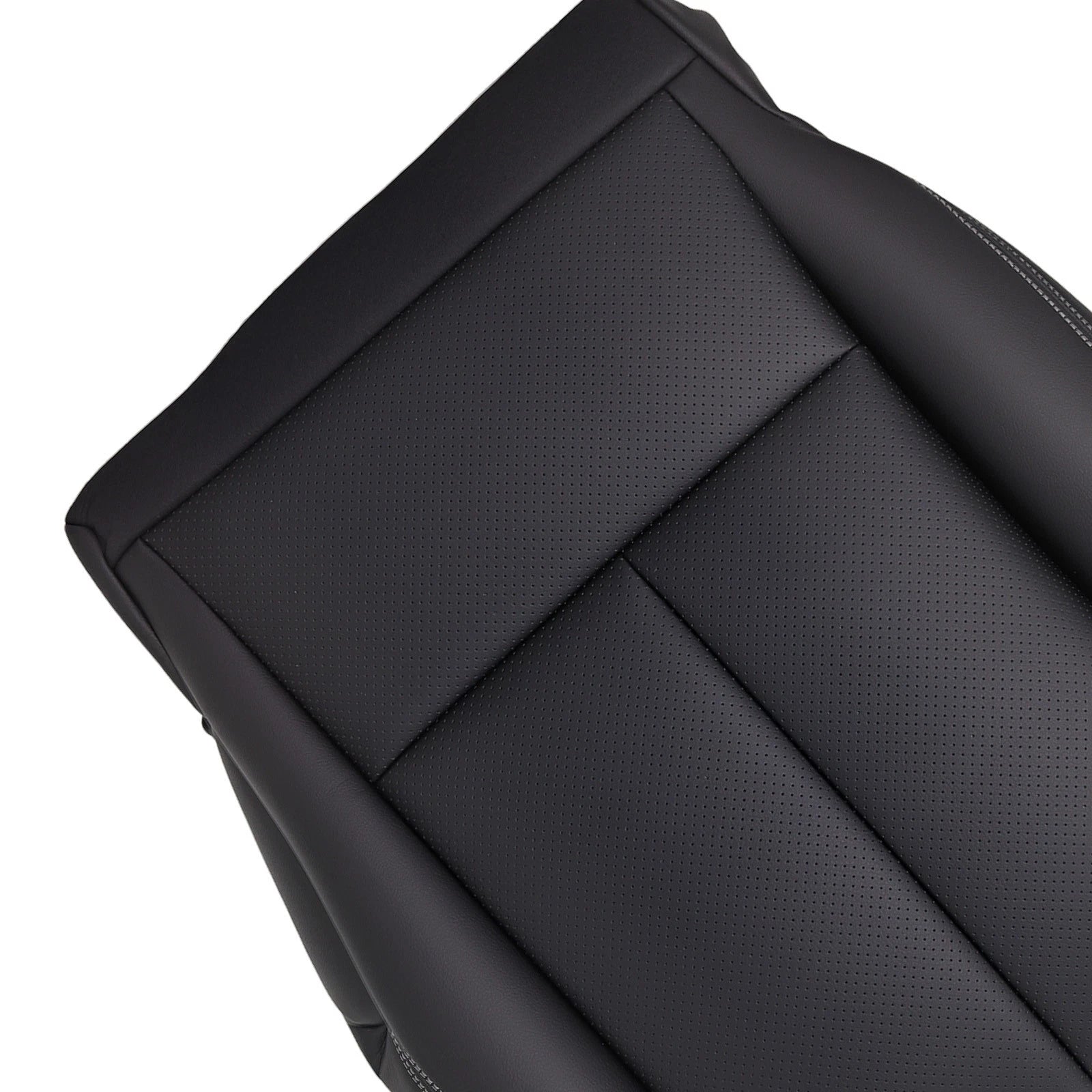 Driver Side Leather Seat Cover for Nissan Murano (2015-2023) Black