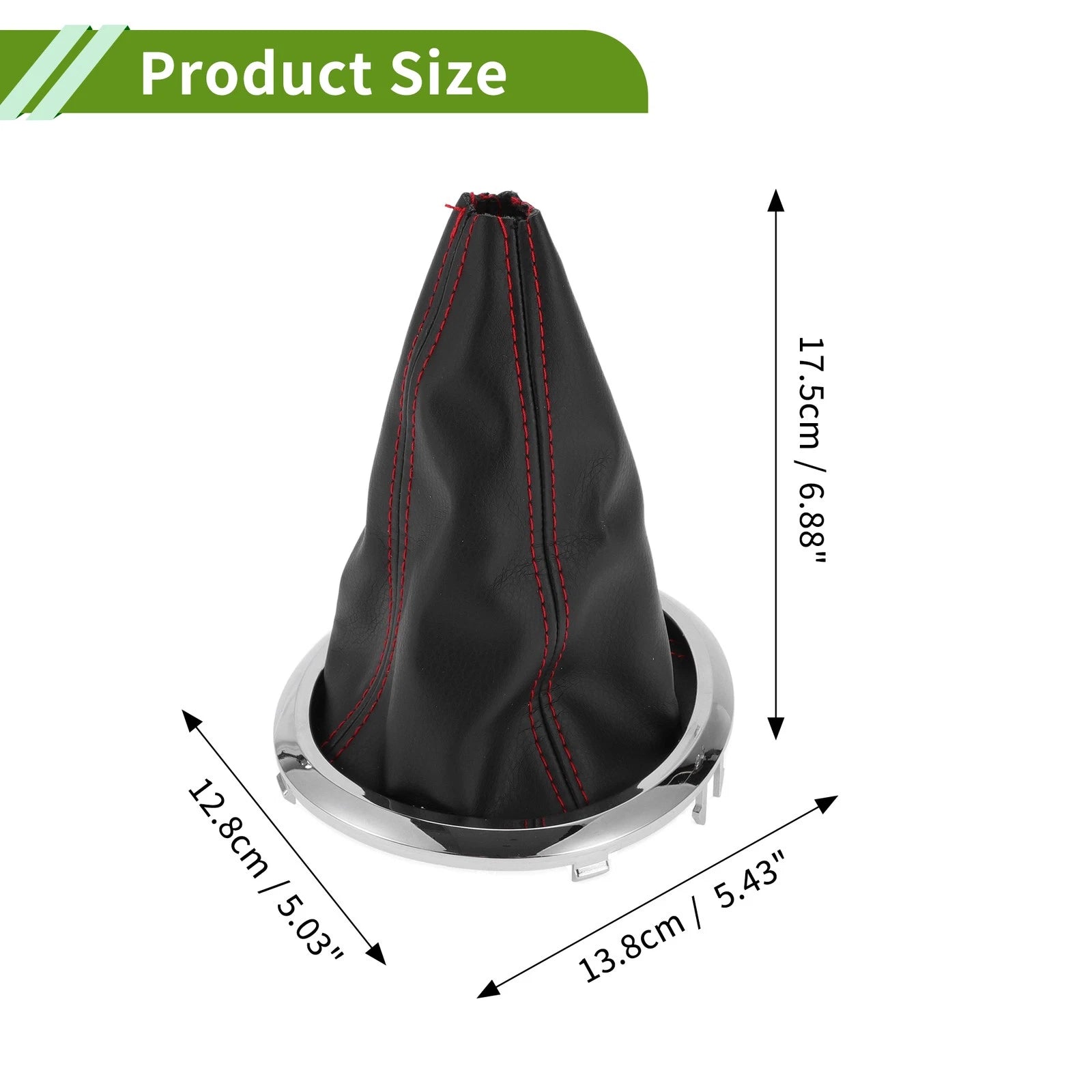 Chrome Gear Shift Gaiter for Suzuki Swift (2005–2010)
